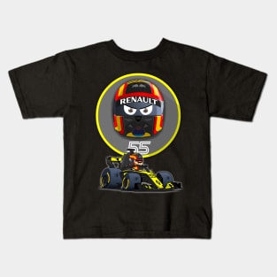 Carlos Sainz Jr 2018 Kids T-Shirt